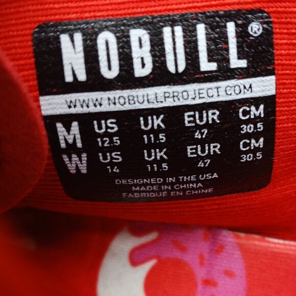 No Bull Red Trainer Shoes Cheat Day Sprinkles Super Fabric main image 10